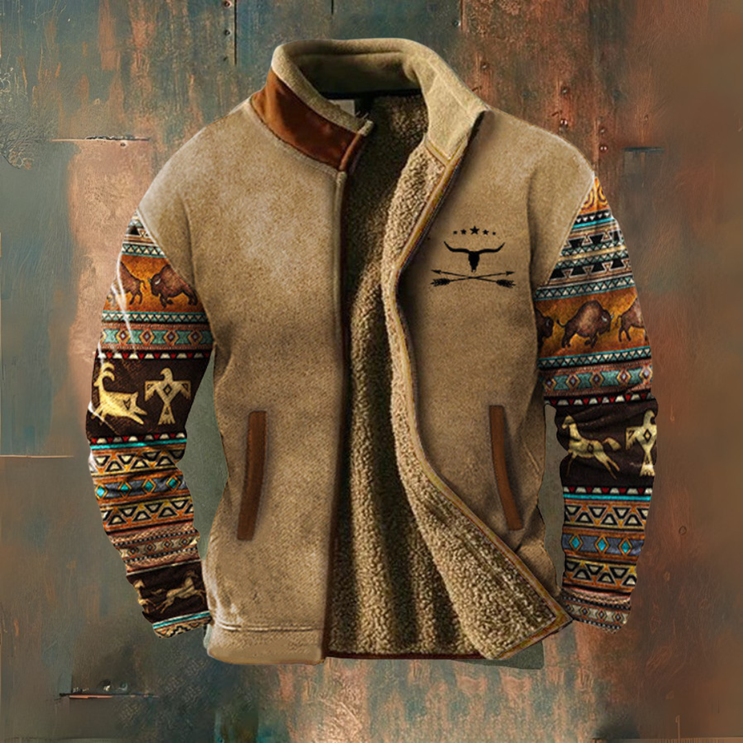 Heritage Zip Bomber Jacket