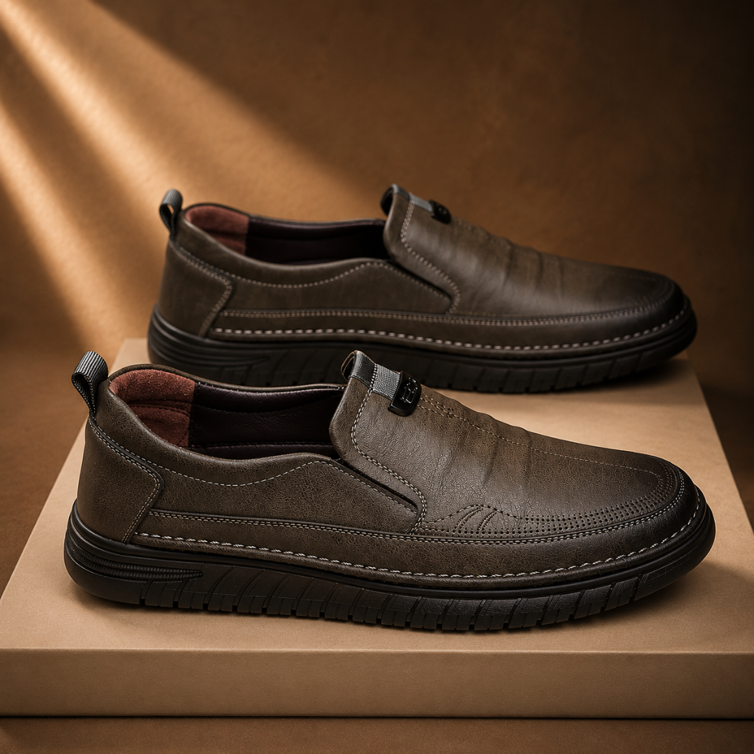 Ortomax Leather Shoe